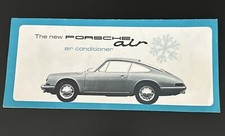 1965 - 1967 Porsche "Air" Early 911 / 912 Air Conditioner Brochure Prospekt