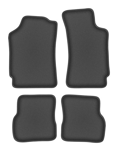 Jeu tapis velours graphite - de,