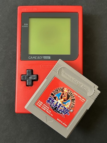Game boy pocket rouge - boy,