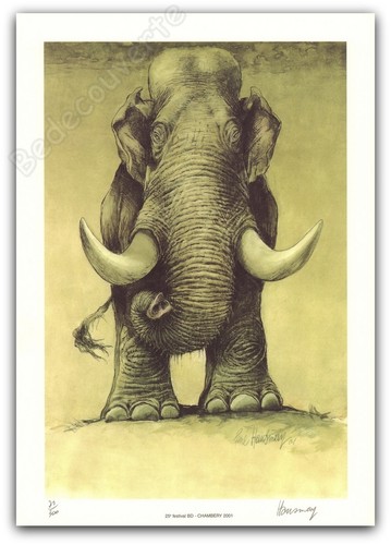 Affiche hausman mammouth - affiche,