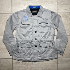 Pebble Beach Concours D’Elegance Jacket Vest Pockets Light Gray Womens Large L