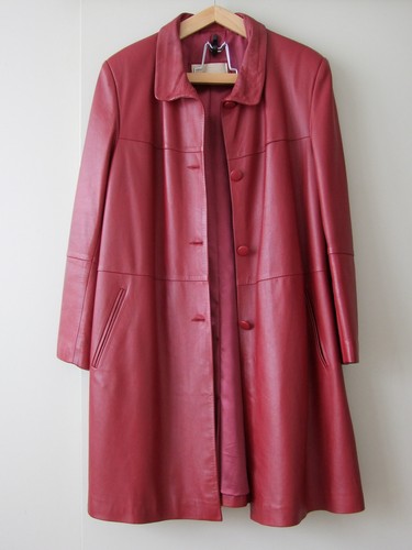 Manteau cuir agneau
