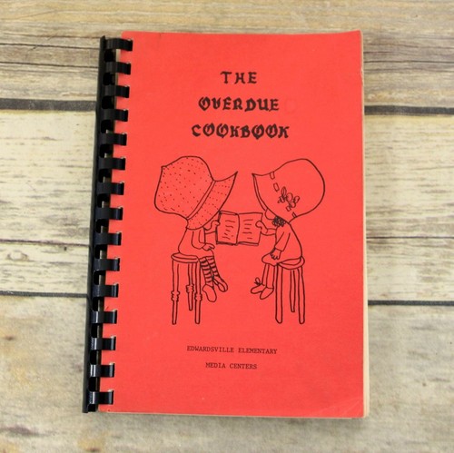 Overdue cookbook vintage - cookbook,