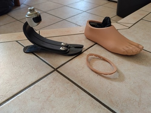 Pied orthopédique ossur - pied,