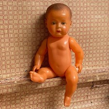 Ancien Baigneur Poupée en