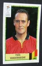 N°107 VANDERHAEGHE DIABLES ROUGES BELGIQUE BELGIË PANINI FOOTBALL UEFA EURO 2000