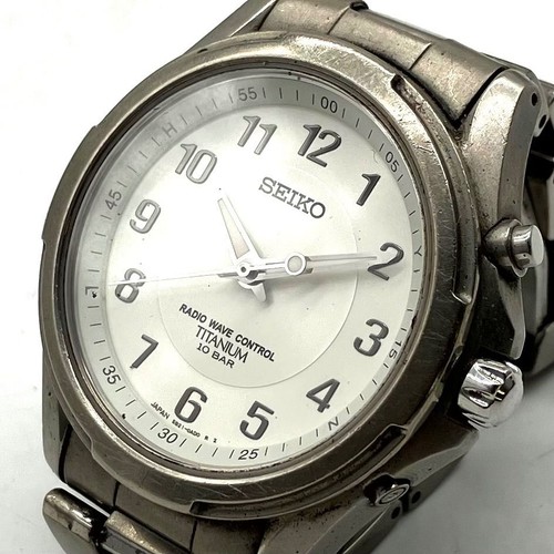 Seiko titanium radio solar - titanium,