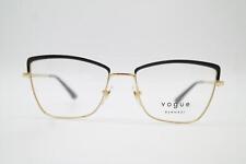 Lunettes Vogue VO 4185 Or Noir Ovales Monture De Lunettes Neuf