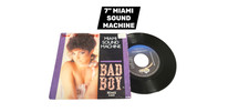 Disque 45 Tours Vinyle 7" Miami Sound Machine Bad Boy remix 1985 Pop