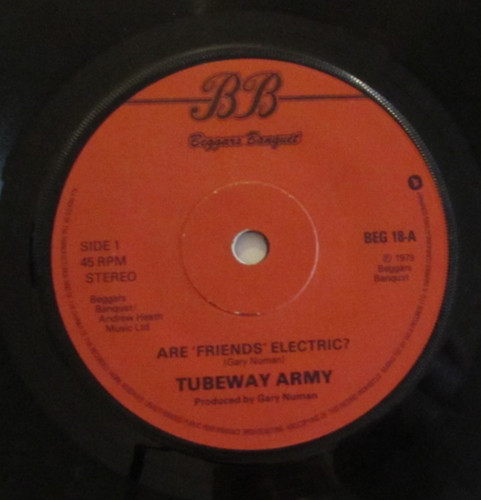 Tubeway army are - are, friends
