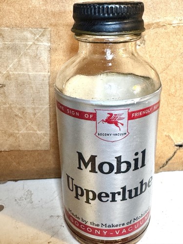Vintage mobil upperlube oil - vintage,