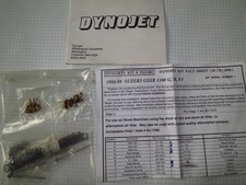 GSX-R 1100 GU74C DYNOJET Kit Niveau 1 Carburateur Gicleurs Aiguille Pièces