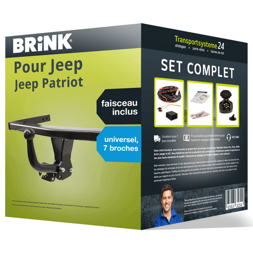 Attelage pour jeep patriot - pour, 11-