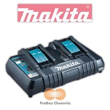 Makita DC18RD Double Chargeur, 230V 14,4V 18V 2x Chargeur Rapide