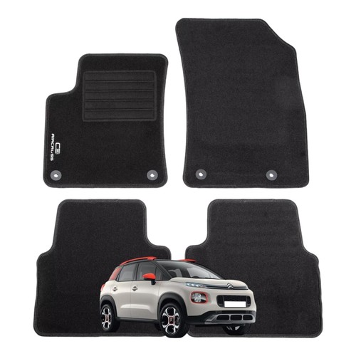 Set tapis moquette noir - 4,