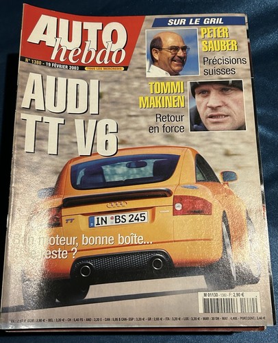 Auto hebdo autohebdo 1380 - auto,