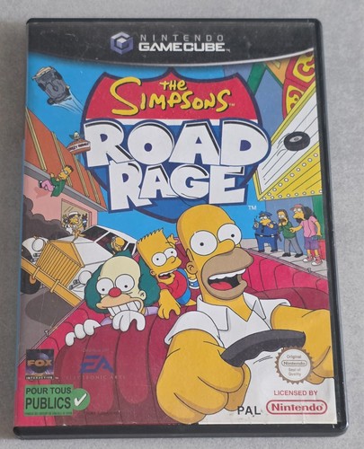 The simpson road rage - road, nintendo