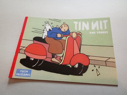 Pastiche tintin les - pastiche,