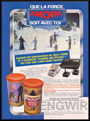 Rare star wars vintage - ad,