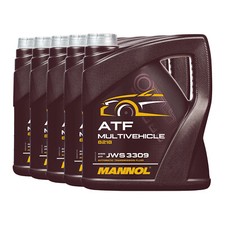 Mannol Atf Jws 3309 Huile pour Boîte à Vitesse Automatique Dexron, Mercon, 5x4 L