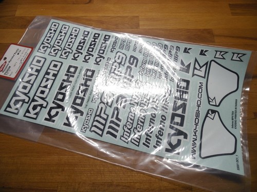 Kyosho ifd403w decals inferno - kyosho,