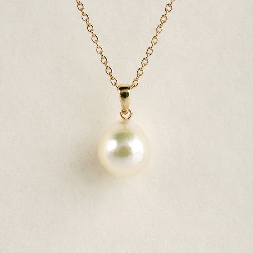 Pendentif perle akoya - perle,