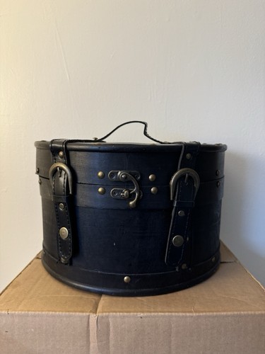 Boîte chapeau bois - boîte, et