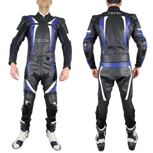 Combinaison moto cuir - moto, en