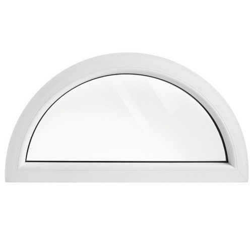 Fenêtre demi cercle fixe - , pvc