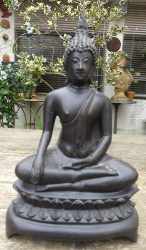 Bouddha bronze ancien - bronze,
