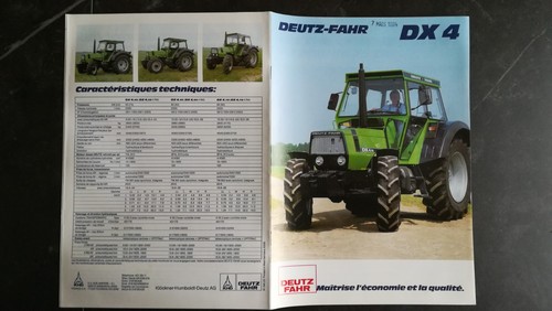 Brochure tracteur deutz - brochure,