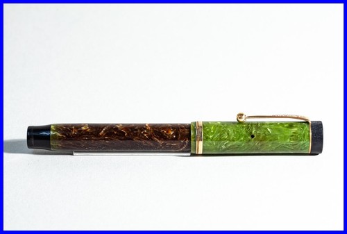 Jade malachite parker duofold - jade,