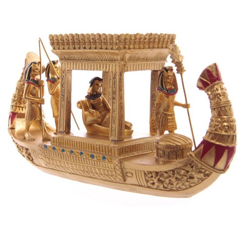 Figurine bateau égyptien - -,