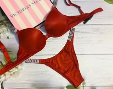 Victoria 'S Secret Sexy Shine Bracelet Soutien-Gorge Brésilien Panty Set