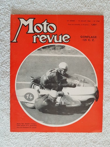 Moto revue 1700 - moto, 18/7/1964