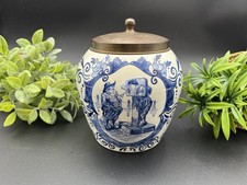 Delft Tobacco Pot - Dutch Blue and White Ceramics - 6440045