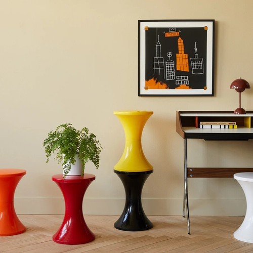 Tabouret tulipe tam - tam,