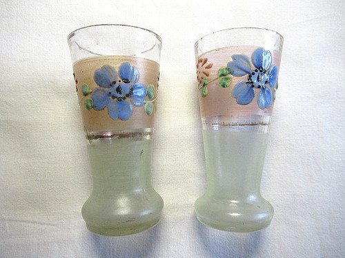 Verres liqueur emailles - liqueur,