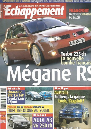 Echappement 434 megane - rs, /