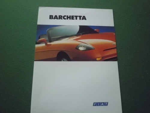 Fiat barchetta sales - barchetta, brochure