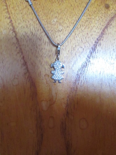 Pendentif fille clio - , blue
