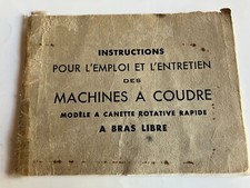 MODE EMPLOI SINGER ORIGINE   A