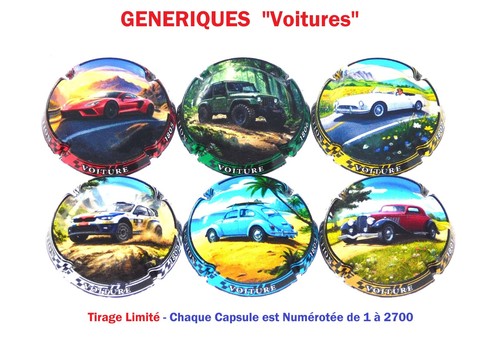 Tirage limité série de - de, 6