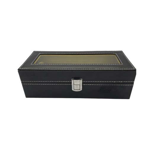 Boite montres simili cuir - montres,