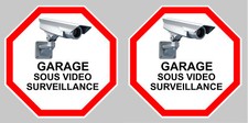 2X GARAGE VIDEO SURVEILLANCE