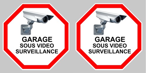 Garage video surveillance - 2x,
