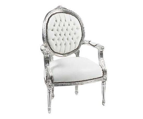 Poltrona feuille argent - poltrona,