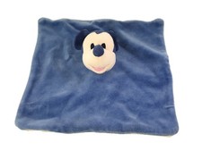 Doudou plat bleu Mickey Disney