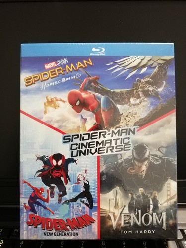 Coffret blu ray spider man - 3, spider-man