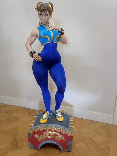 Statue street fighter - street, chun